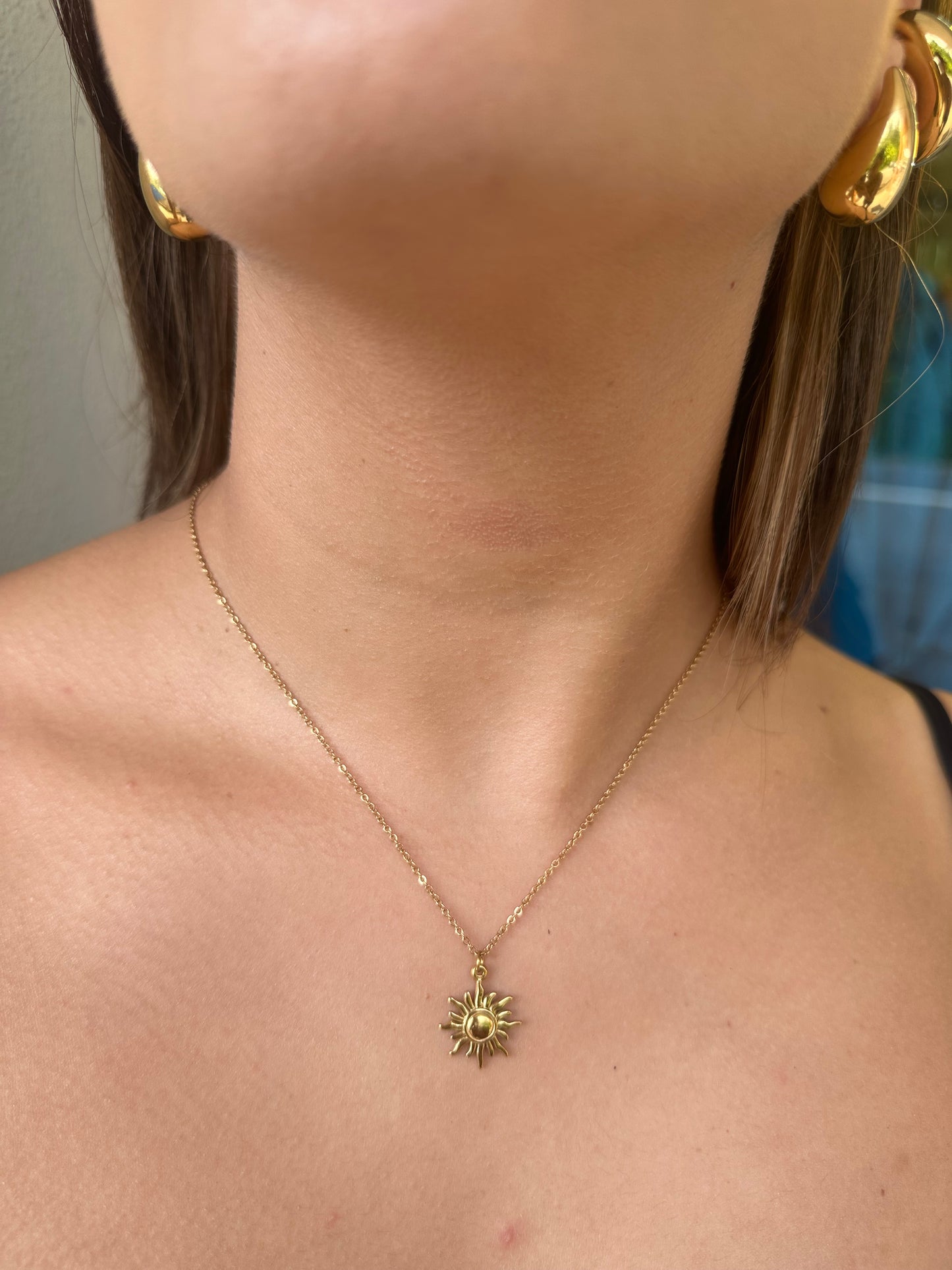 18K Gold Suny Necklace