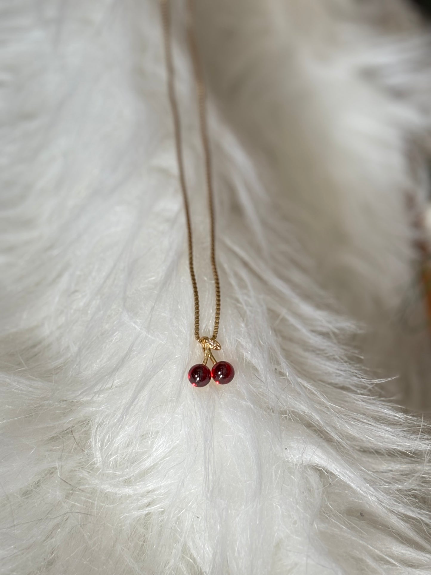 Cherry Jewelry Necklace